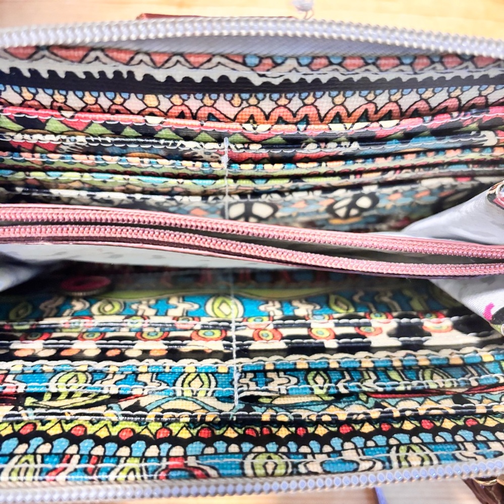 Sakroots Multicolor Patterned Wallet - Picture 7 of 7